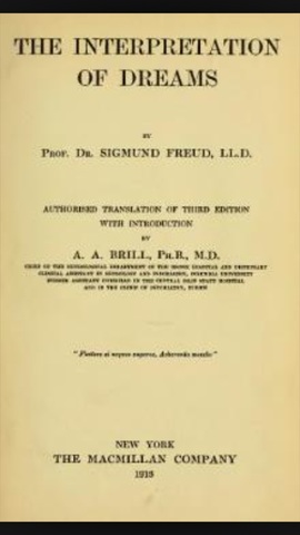 Freud publishes Interpretation of Dreams