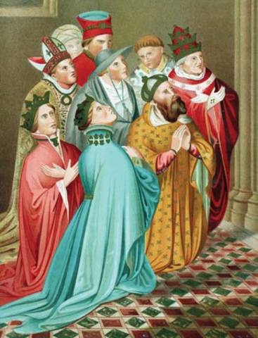 Council of Constance burns Hus and ends Great Schism