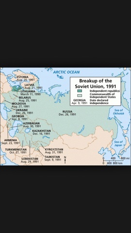 Break-up of Soviet Union