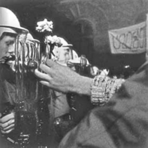 Student revolts; Czech "Prague Spring" revolt