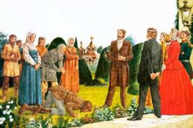 Italy Unified: Russian serfs emancipated