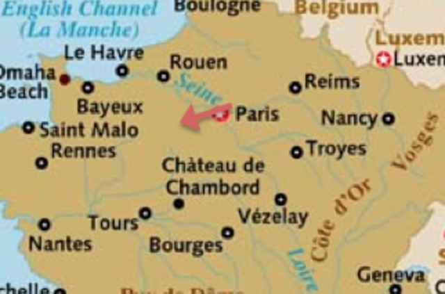 Taxi to Hilton Hotel in Paris