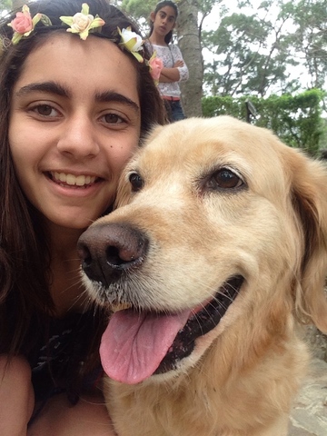 Slept over at Emily's house