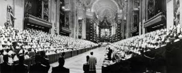 Second Vatican Council Begins