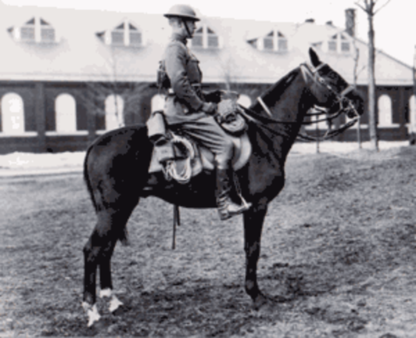 George graduated military academy.