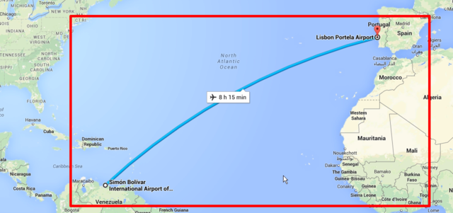 Connecting flight to Portugal