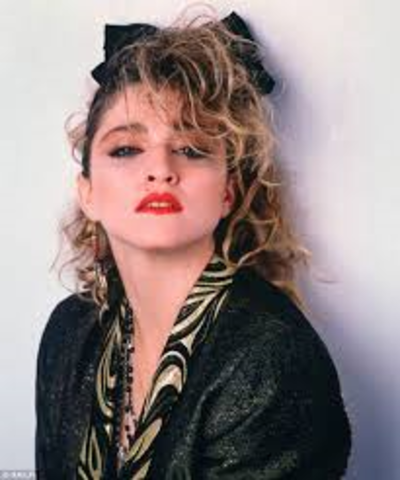 Madonnas first solo ever.