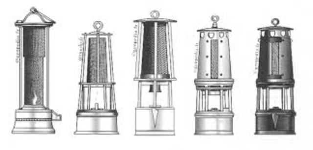 Sir Humphrey Davy Invents the Davy Lamp