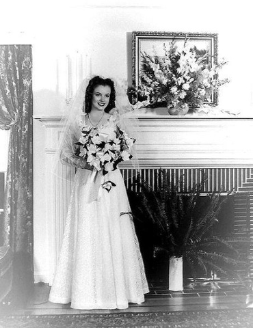 Marilyn Monroe wanted to get out of foster care.