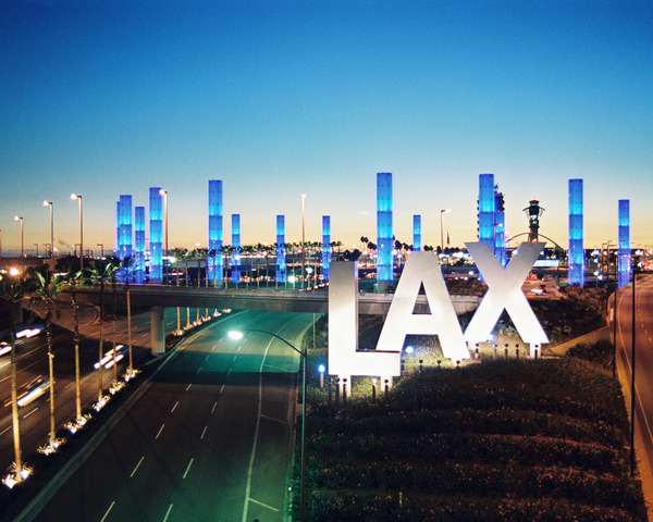 Arriving in LAX