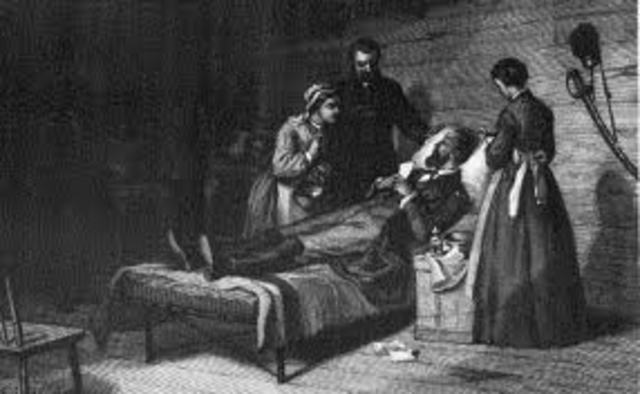 Harriet Tubman became a nurse