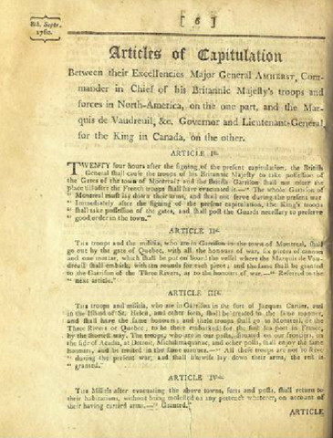 Articles of Capitulation