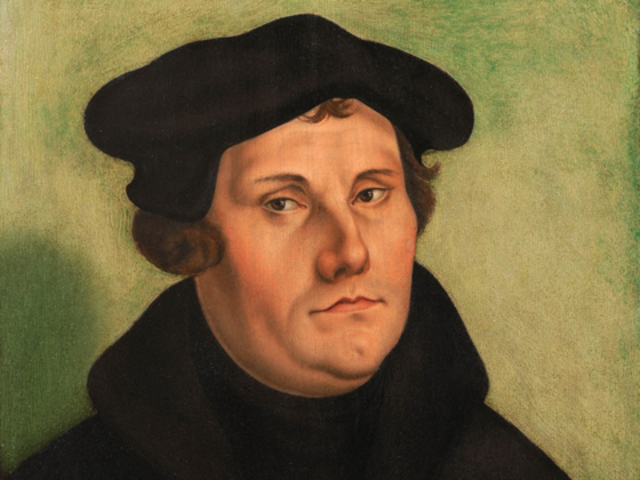 Luther Posts 95 Theses