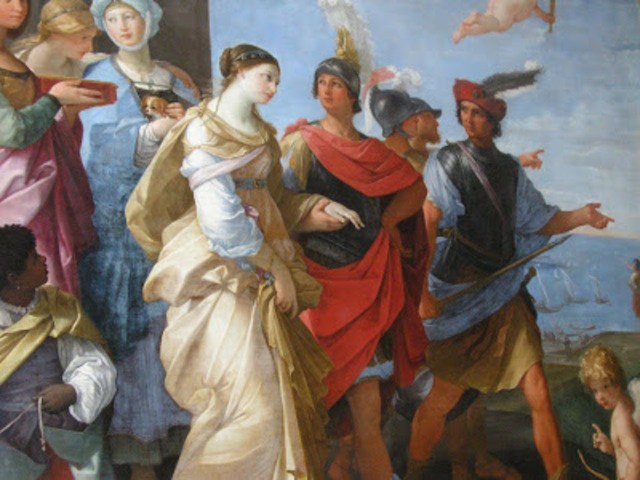 Menelaus finds out that Helen is gone