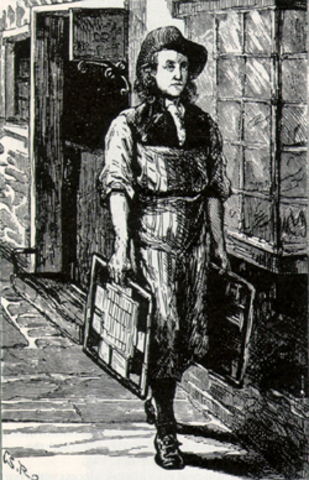 Benjamin Franklin's published work, "Silence DoGood".