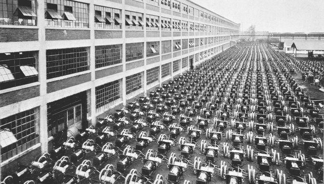 World's First Moving Assembly line