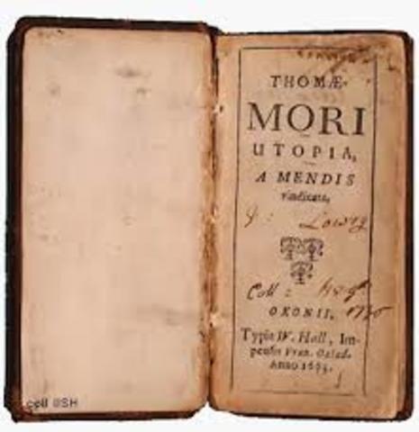 Thomas More's Utopia is published