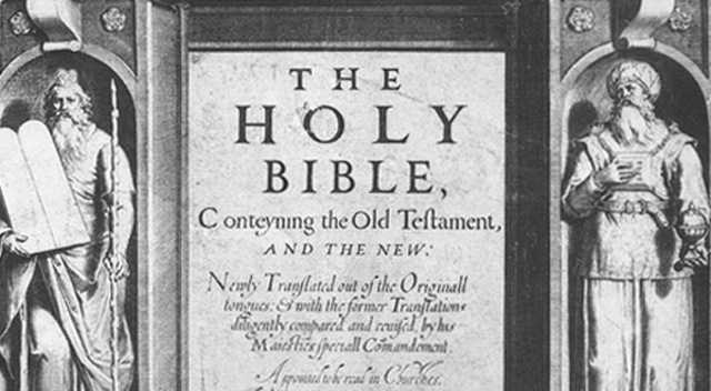 King James Bible is published.