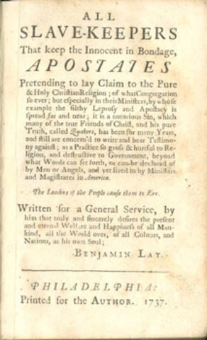 Franklin's petition on slavery