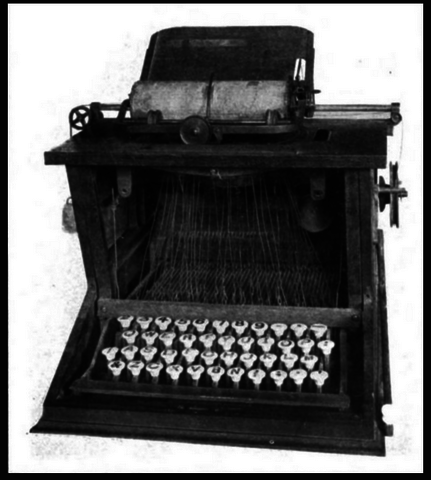 Christopher Sholes invents typewritter