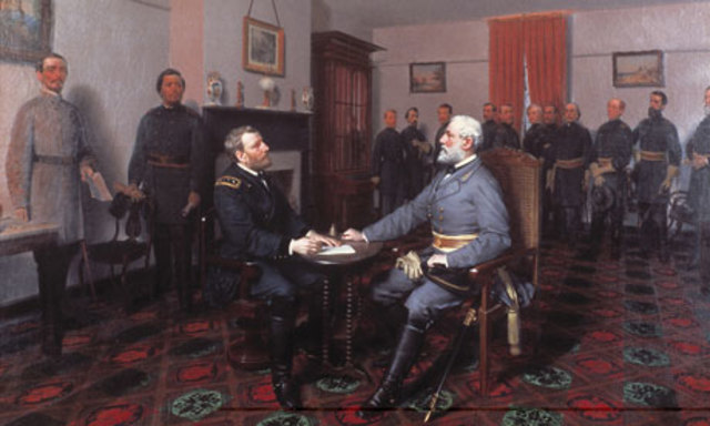 Robert E. Lee Surrenders