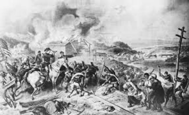 Sherman's army captures columbia
