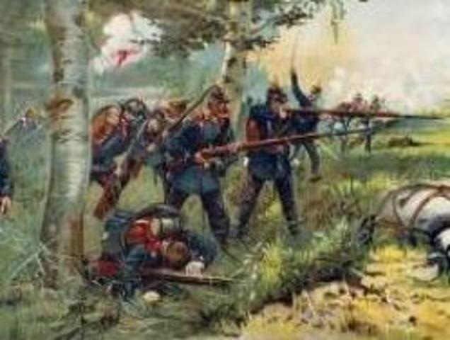 Francia: fin de la batalla de Sedán