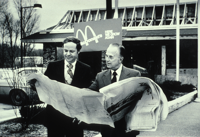 Kroc became the president of the McD's. company