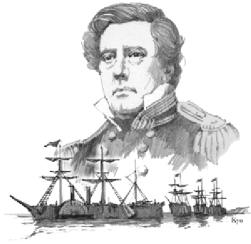 Matthew Perry opens U.S-Japanese Trade