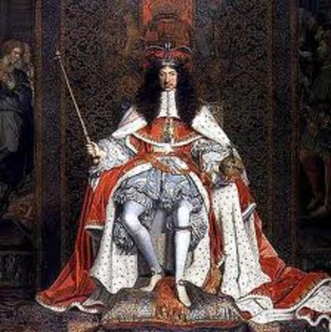 Puritan Commonwealth ends; monarchy is restored with Charles ll