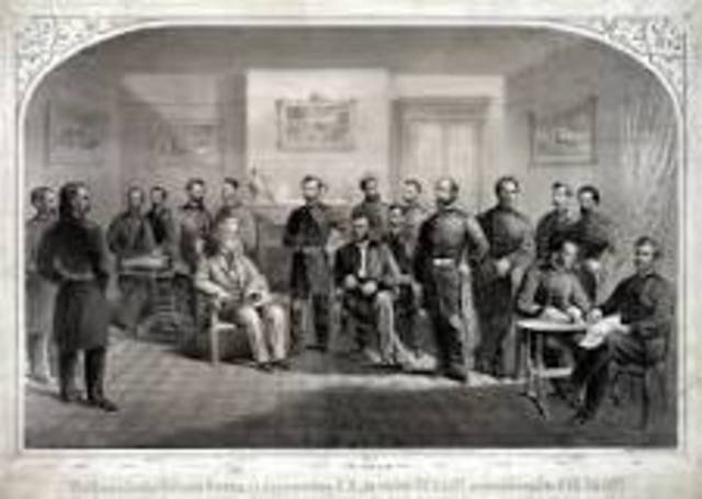 lee surrenders at appomattox