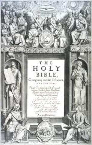 King James Bible published