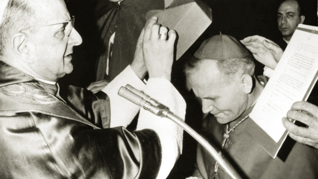 Archbishop Wojtyla becomes a Cardinal