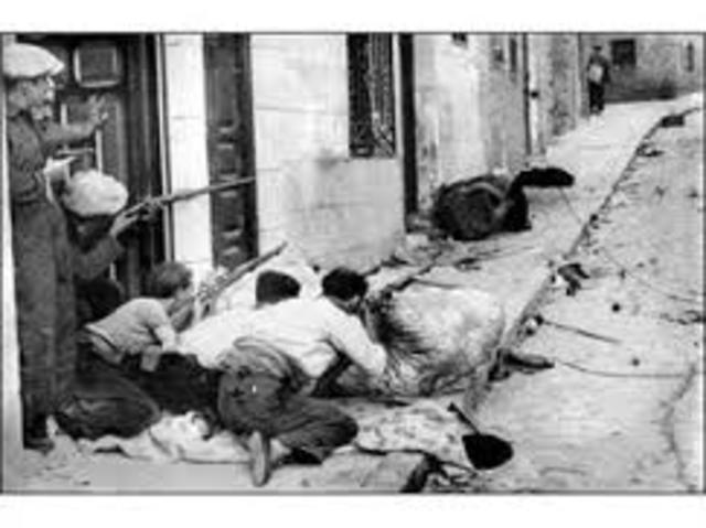 Inicio de la guerra Civil