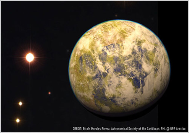 Descubrimiento de Gliese 581