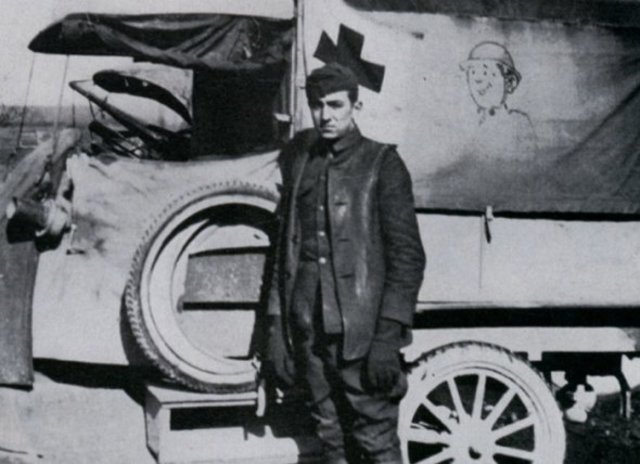 Disney got his first cartoon job.