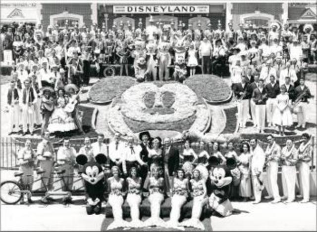 Disneyland opened.