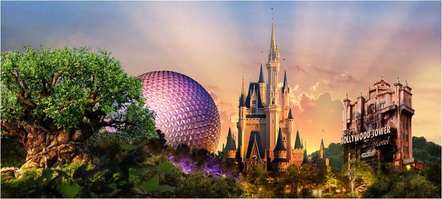 Walt Disney World opened