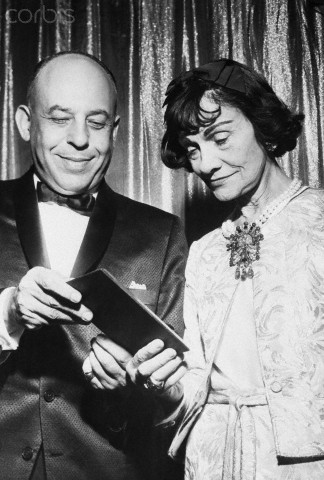 Coco Chanel recieved an award of a lifetime.