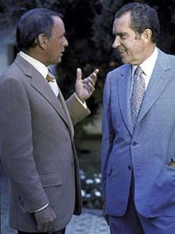 Sinatra changed political parties