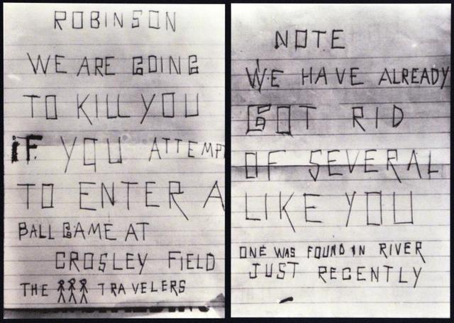 Alot of nasty threats we adressed to him.