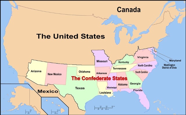 Confederate States Of America.
