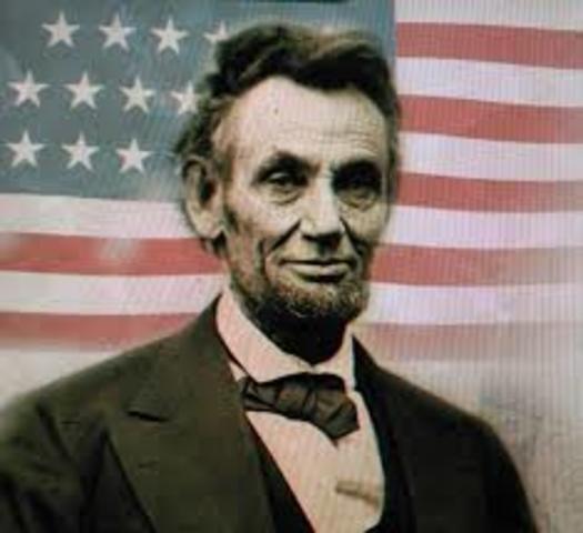 Abraham Lincoln is elected presidet