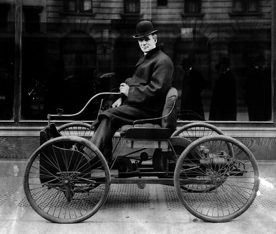 Quadricycle is invented