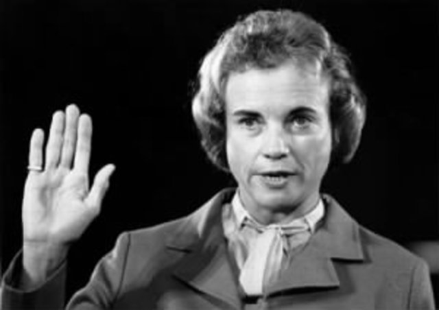 First Woman to the US suprime court.