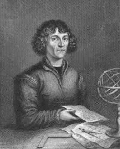 Copernicus publishes On the Revolution of the Celestial Spheres