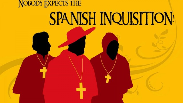 Spanish Inquisition is introduced