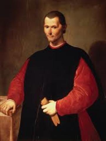Niccolo Machiavelli writes The Prince!