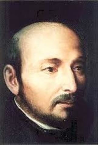 Founding of the Society of Jesus by Ignatius of Loyola!