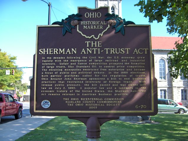 Sherman Antitrust Act